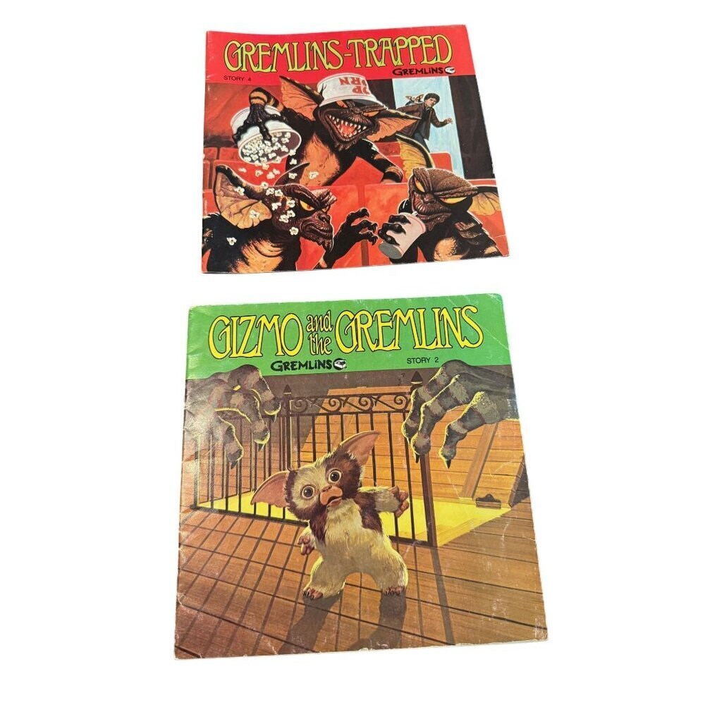 1980's set of two Gremlins books